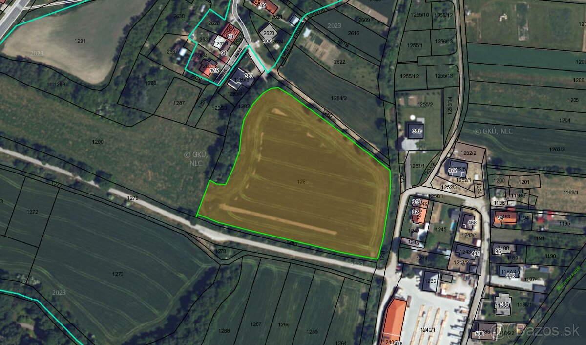 Investičný developerský pozemok - 2