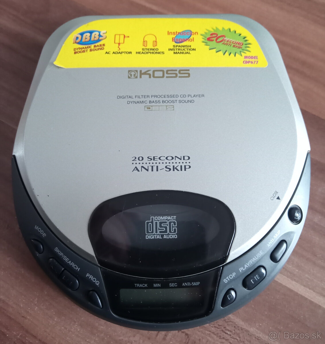 Retro discman KOSS CDP 677 - 2