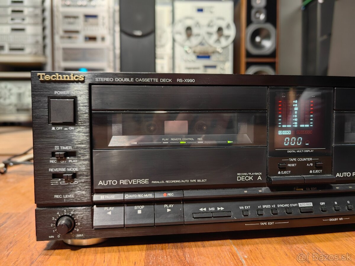 Technics RS-X990 – dvojitý kazetový deck - 2