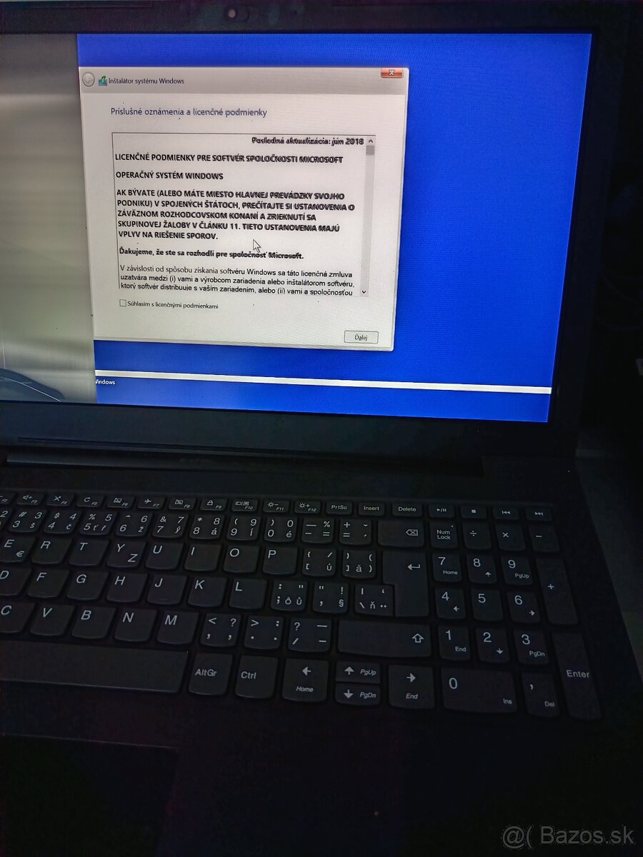 Predám notebook Lenovo V130-15IKB - 2