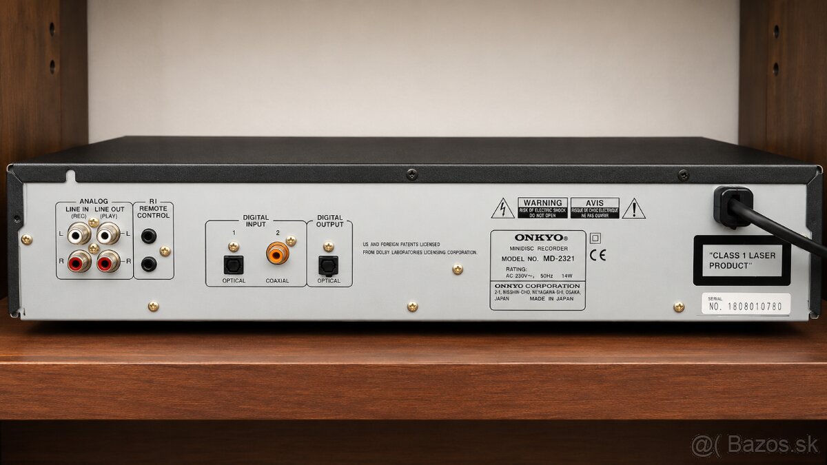 Onkyo MD-2321 MiniDisc Recorder - 2