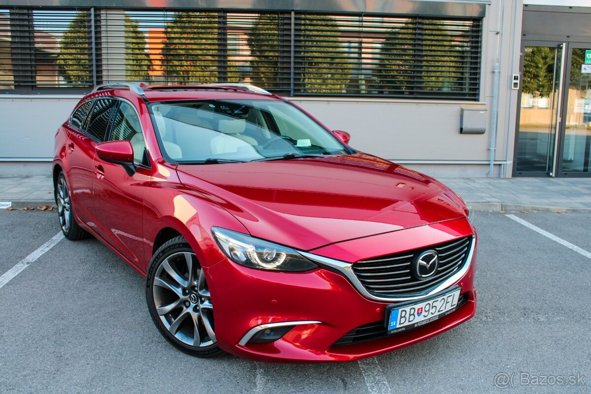 Mazda 6 Combi 2.5 Skyactiv-G Automat | Bose | 1. majiteľ SR - 2