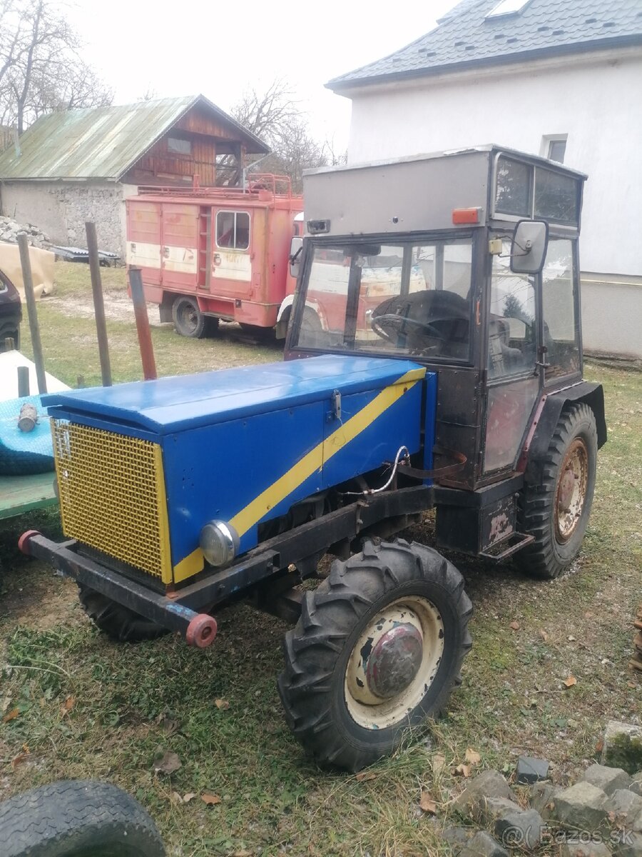 Malotraktor domácej výroby - 2