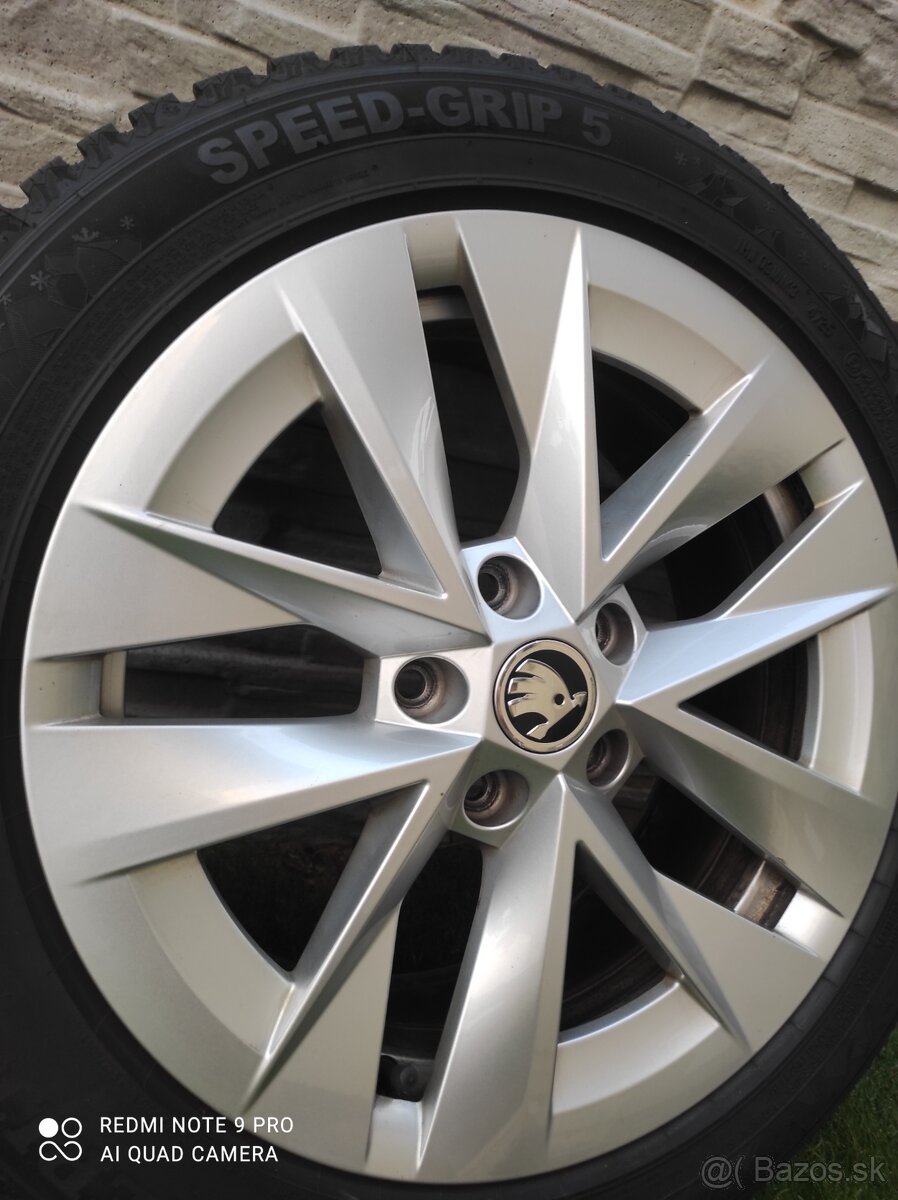 5x112 r17 originál Škoda Octavia 4 - 2