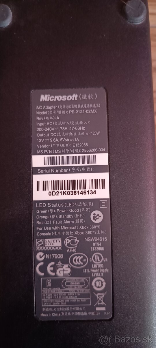 El.adapter na xbox360 slim S - 2
