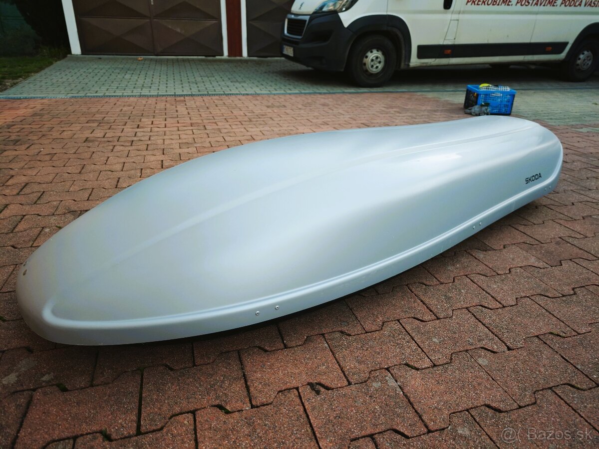 Predám úplne nový originálny ŠKODA strešný box 380l - 2