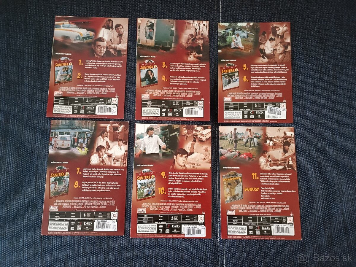 Kolekcia DVD - seriál Sanitka - 2
