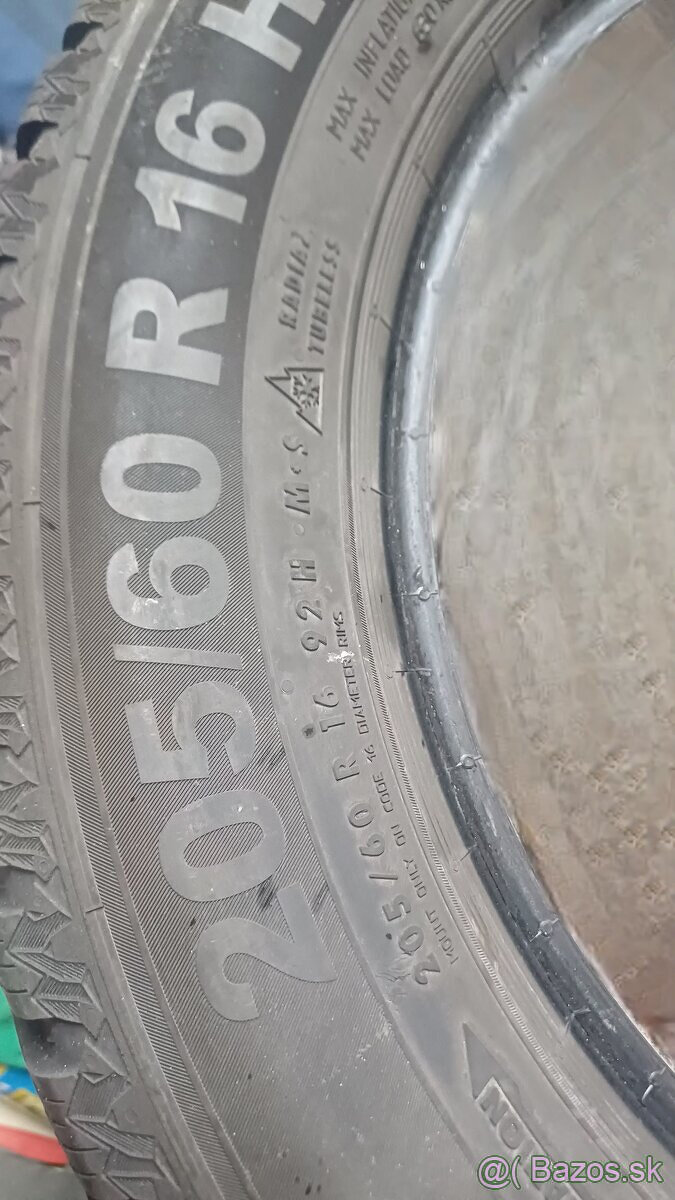 205/60 r16 zimné pneumatiky, Semperit - 2