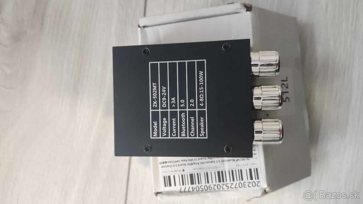 Zosilňovač 2x50w - 2