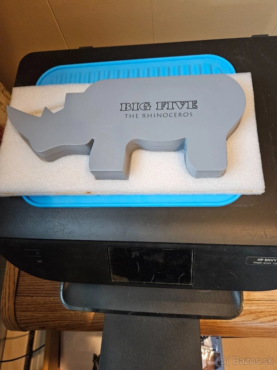 2013 Big Five silver- The Rhinoceros PROOF - 2