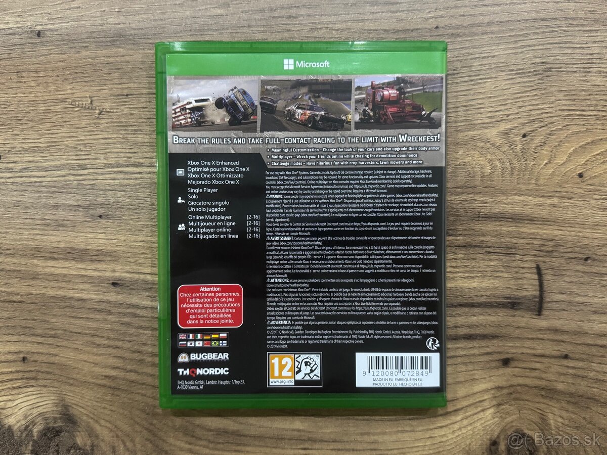 Hra Xbox One - Wreckfest Drive Hard Die Last - 2
