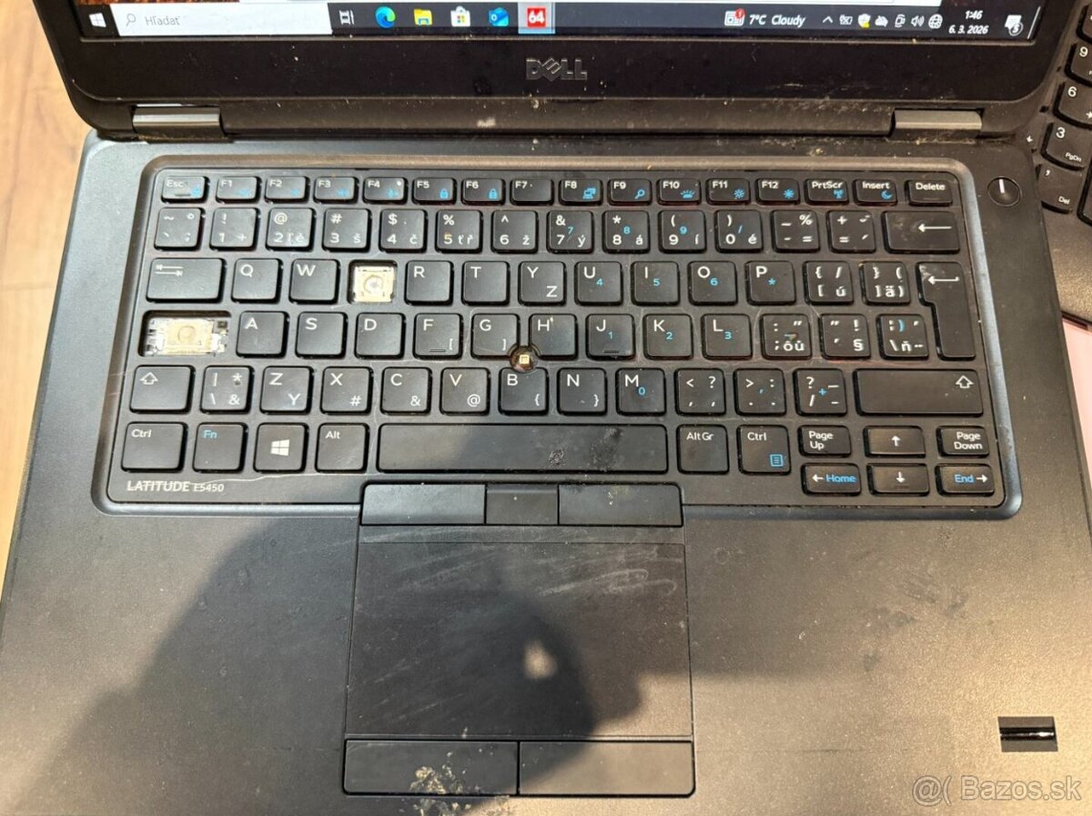 Predám funkčnú použitú matičnú dosku do notebooku Dell e5450 - 2