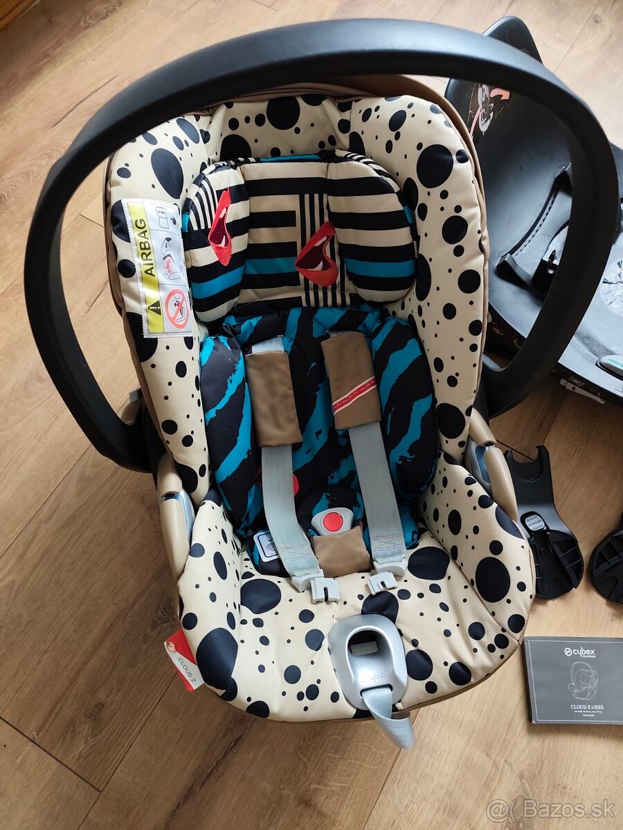 Cybex vajíčko Cloud Z i-size + základňa a adaptéry na kočík - 2