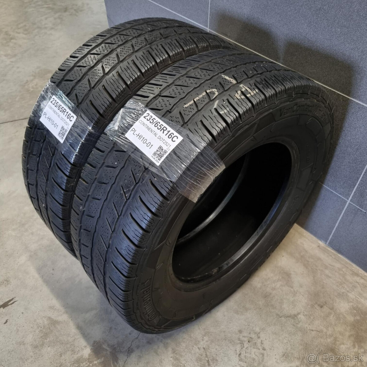 Letné dodávkové pneumatiky 235/65 R16C CONTINENTAL - 2