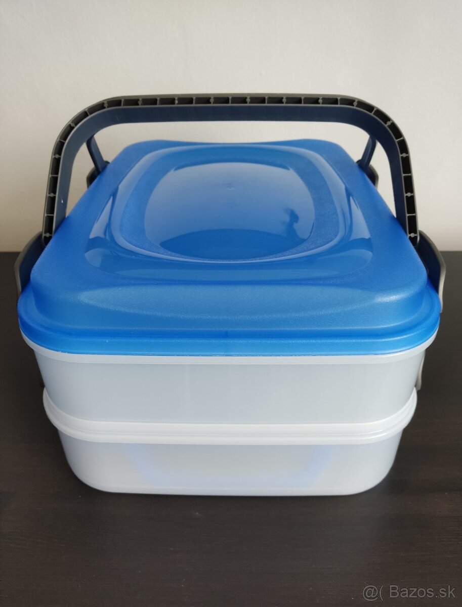 Predám plastovú dózu na zákusky - 2