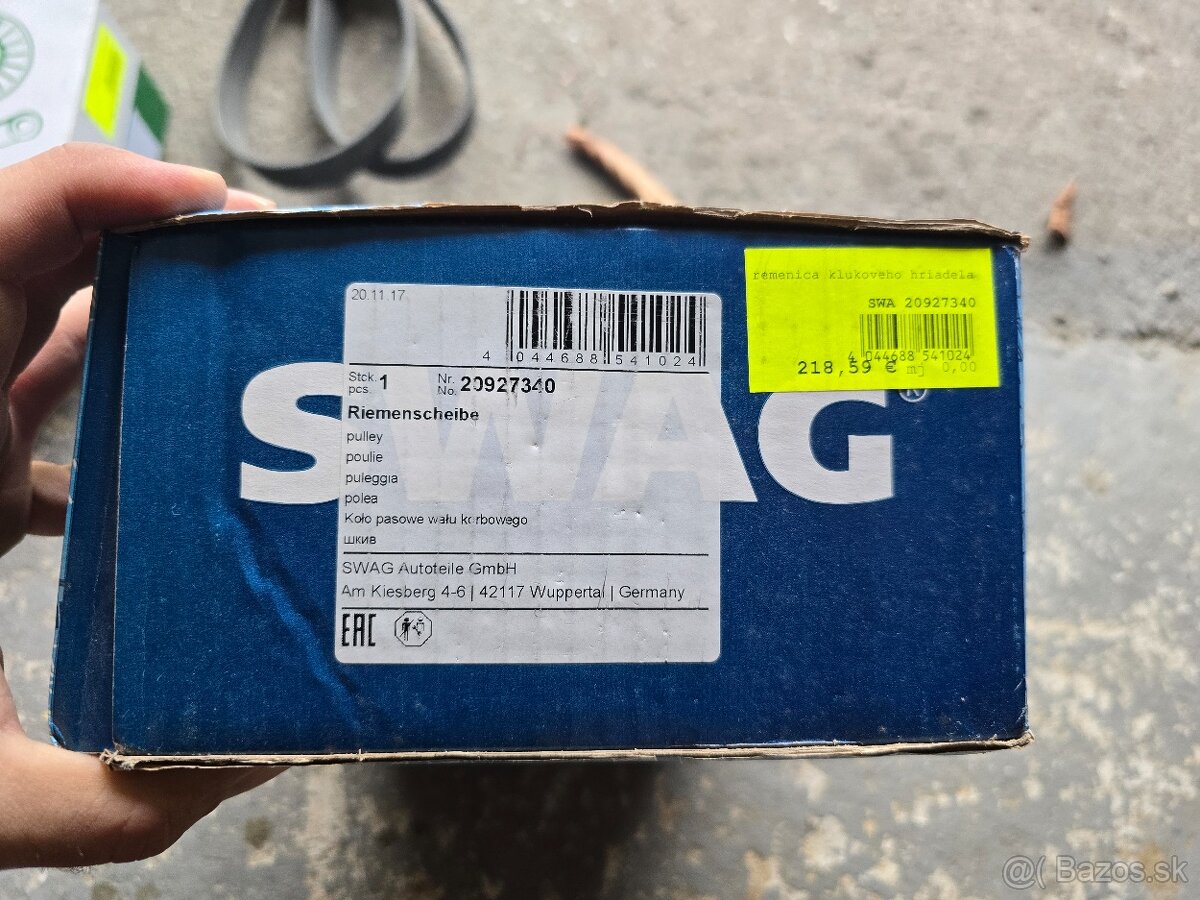 Remenica a diely drazkoveho rozvodu na bmw m57 - 2