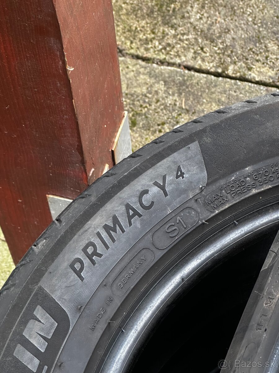 LETNÁ SADA 215/55 R17 MICHELIN PRIMACY 4 2023 - 2