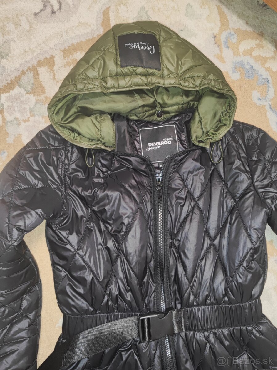 Dlhá tenšia bunda Devergo - 2