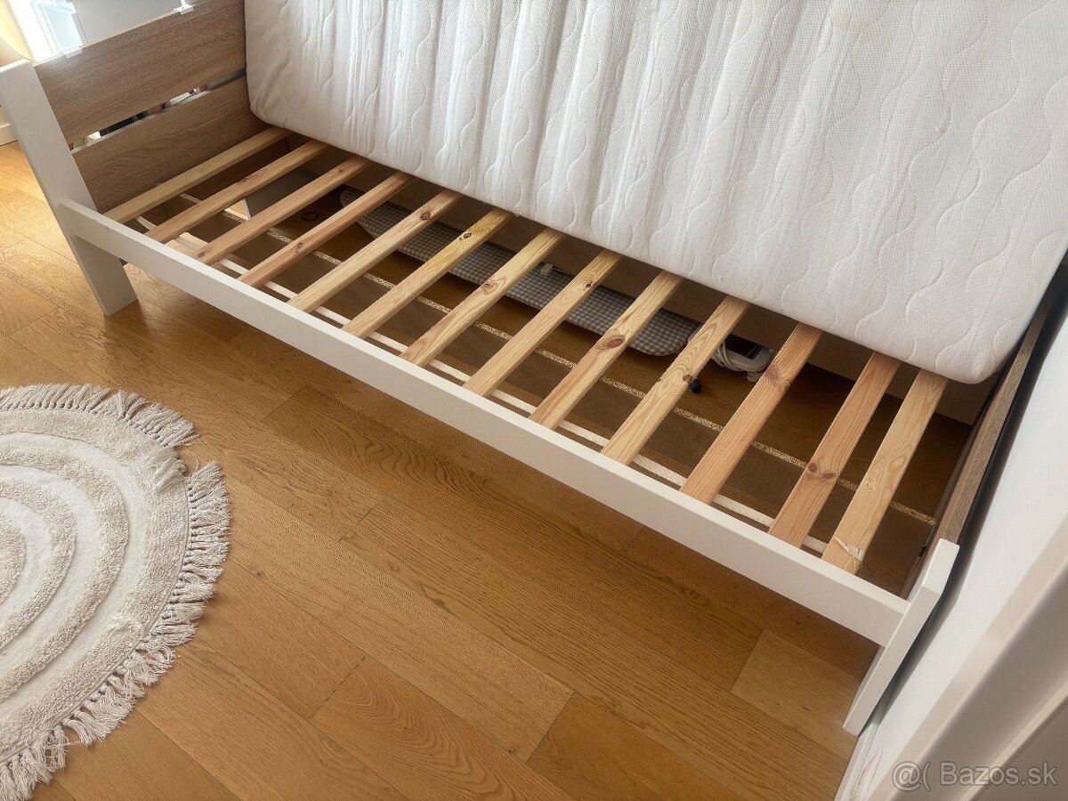 2x posteľ 90x200 - 2