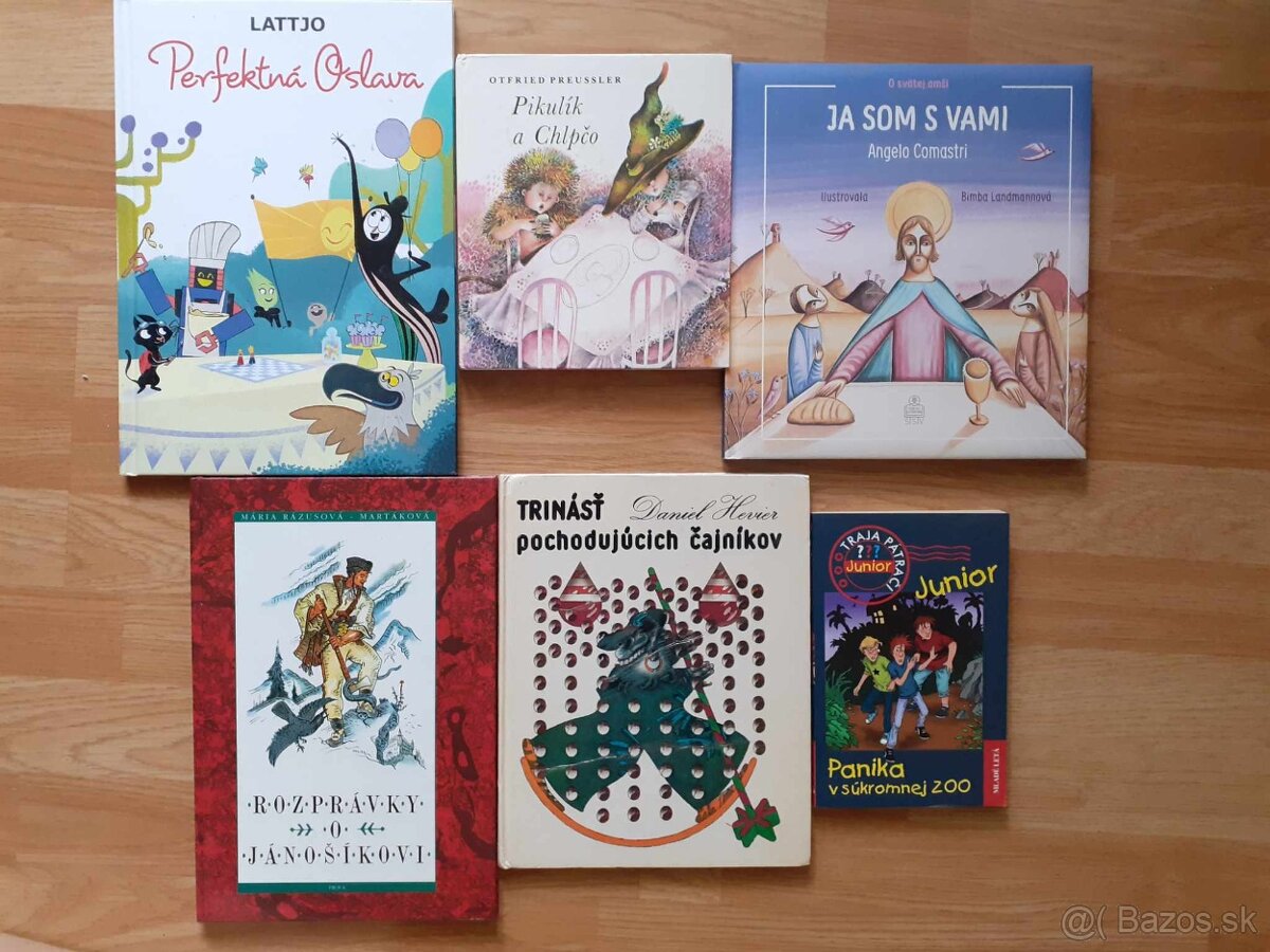 DETSKÁ LITERATÚRA - DIVOČINA, VERNE A INÉ - 2