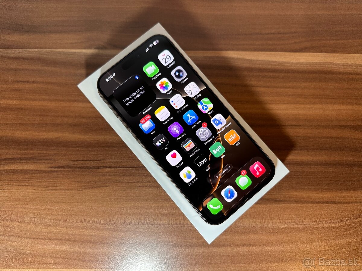 Apple Iphone 16 pro max 256GB Desert Titanium - zlatý - 2