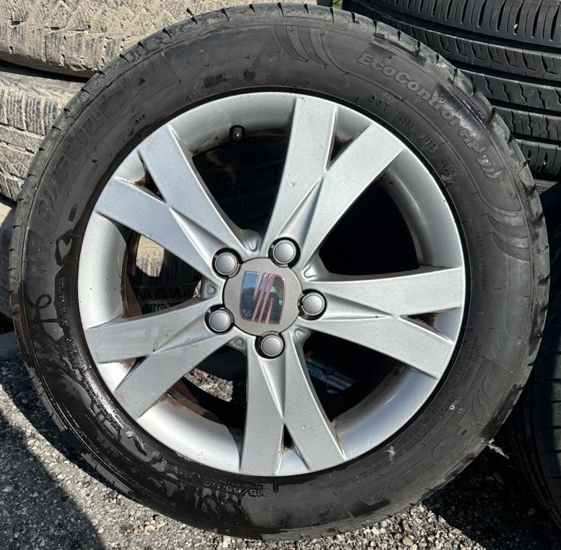 16ky 5 x 112, 6,5 mm letné pneu 215/55/16,VW,Audi,Škoda,Seat - 2