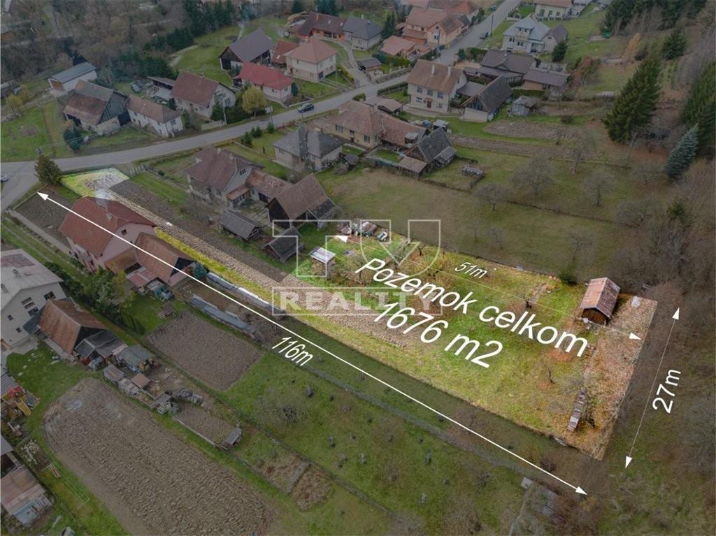 VEĽKÝ STAVEBNÝ POZEMOK NA LIPTOVE V KRÁSNEJ TICHUČKEJ... - 2