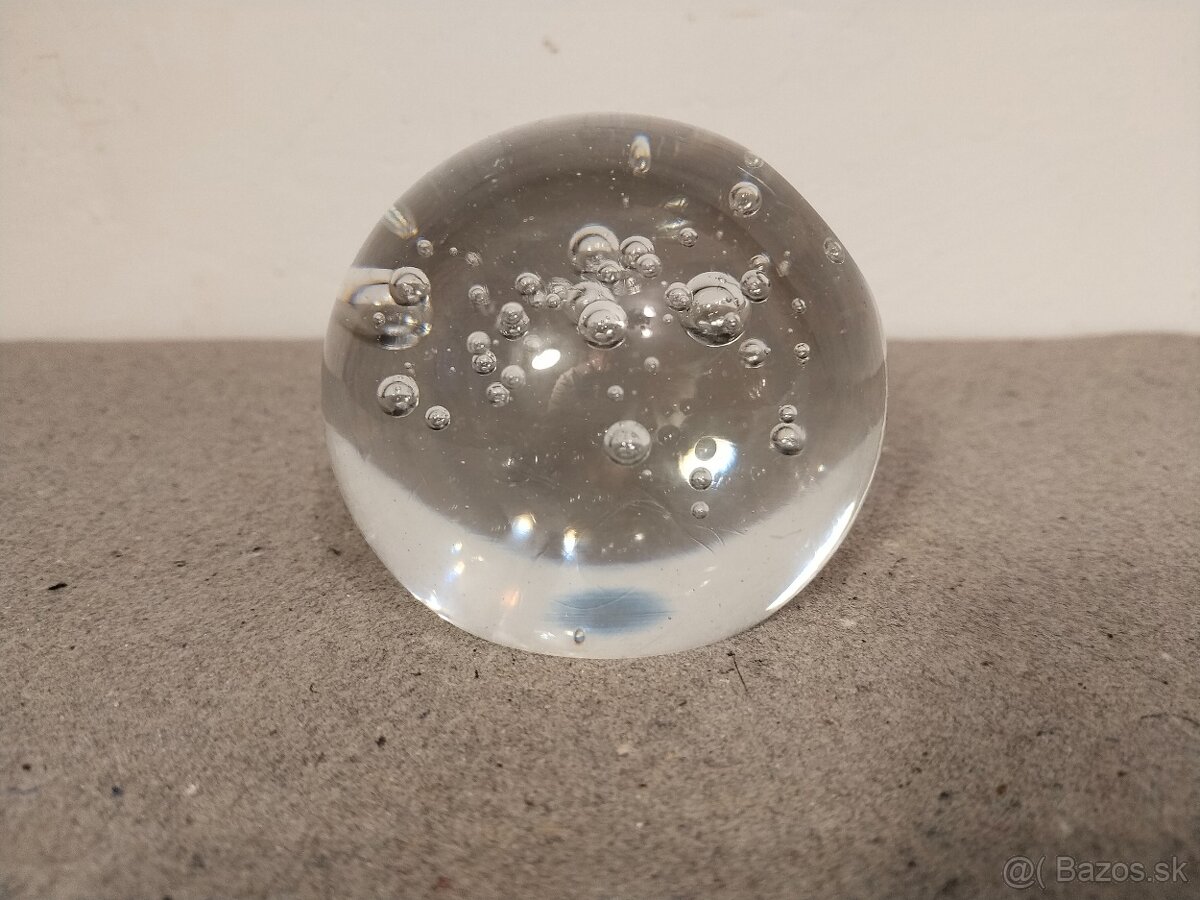 Těžítko křišťálové s Davidovou hvězdou - 2