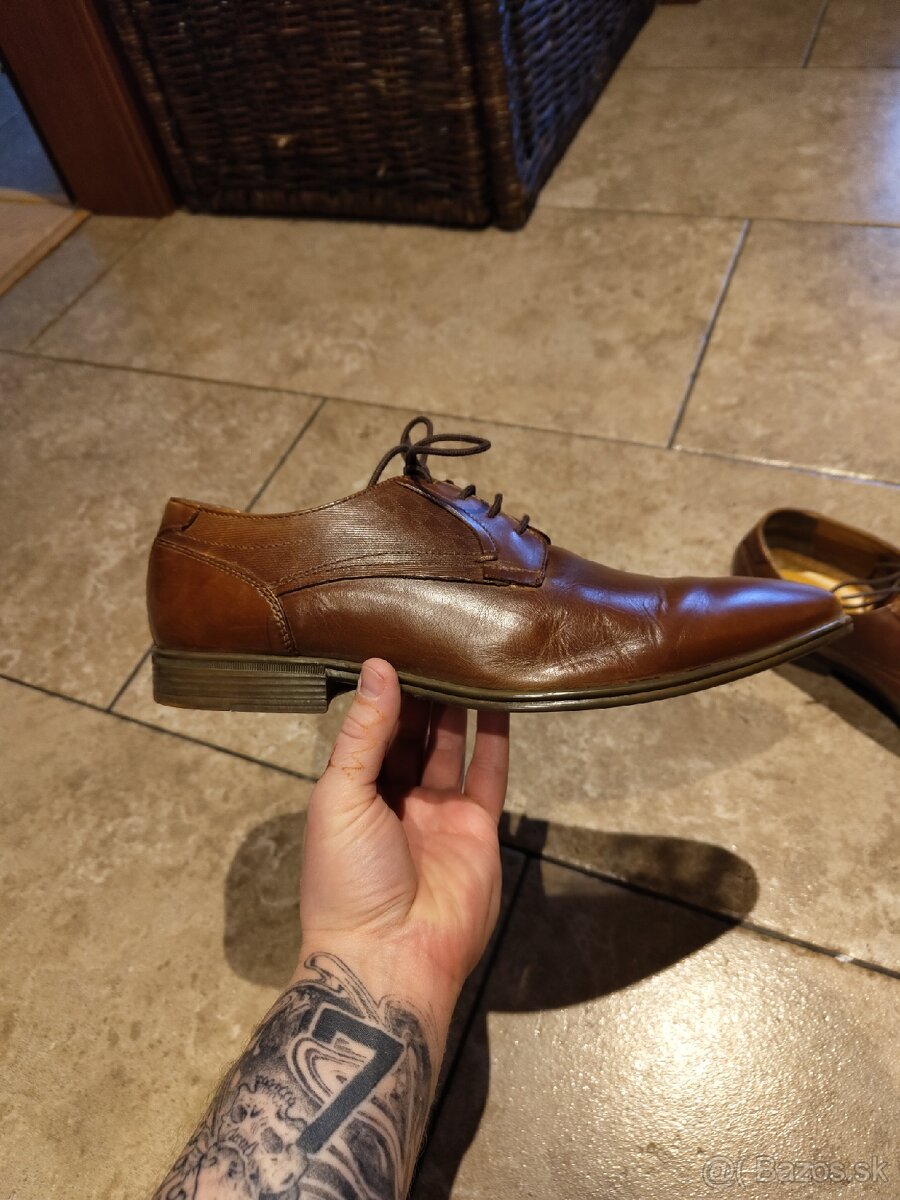 Kožená obuv AM Shoe company, velkost 44 - 2
