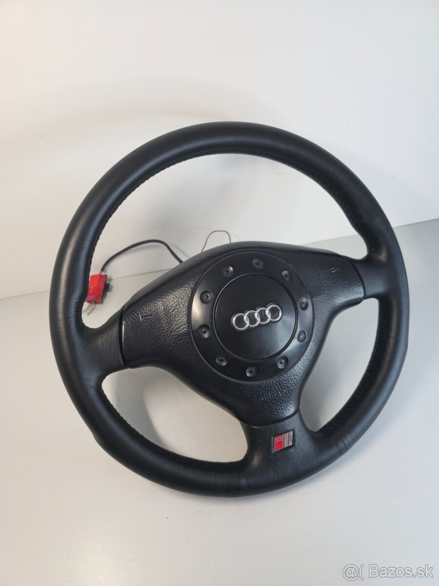 Kožený volant audi s-line a6 c4 , a4 b5 - 2