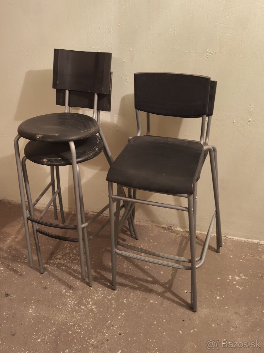 Stoličky 4 kusy za 20 € - 2