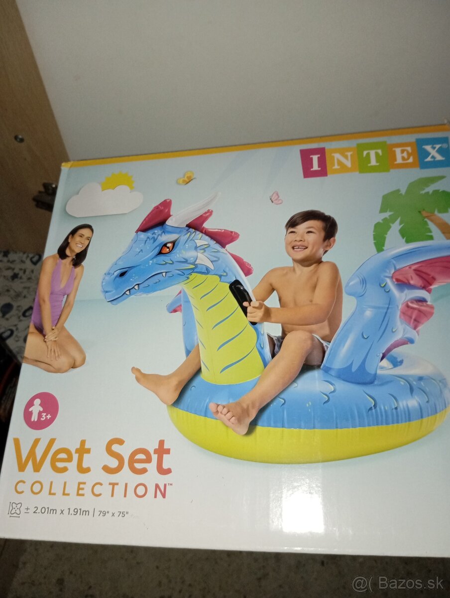 Nafukovací matrac drak 2ks nový nafukovacka - 2