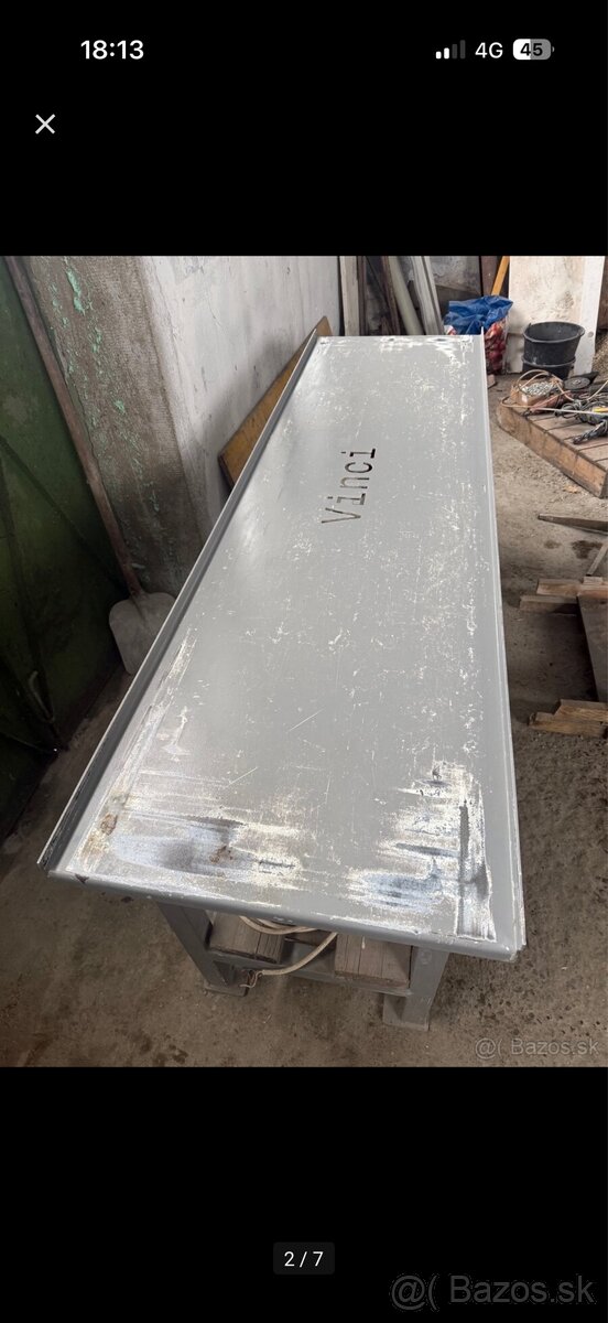 Predám vibracný stôl a formy na betónové ploty. - 2