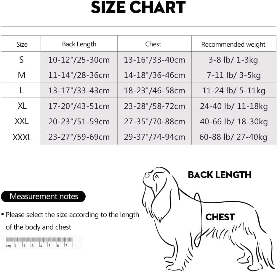 Regeneračná kombinéza pre psov, veľkosť "M" - 2