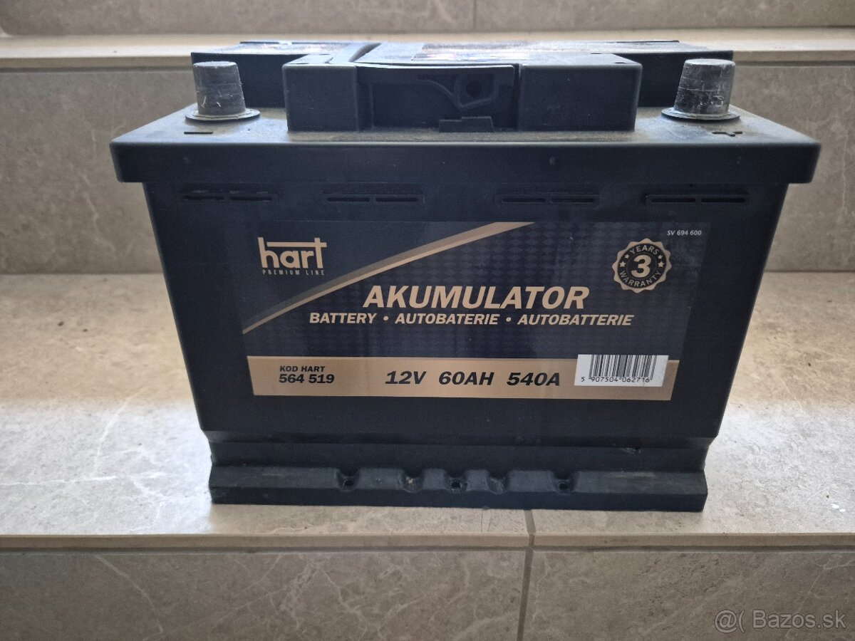 Akumulátor 12 V 60 AH 540 A - 2