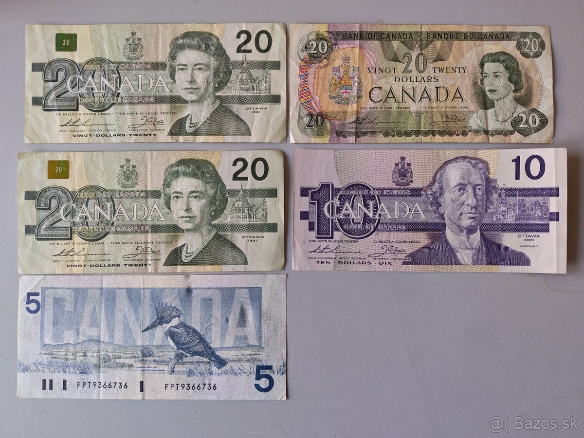 Kanadsky dolar CAD - 2