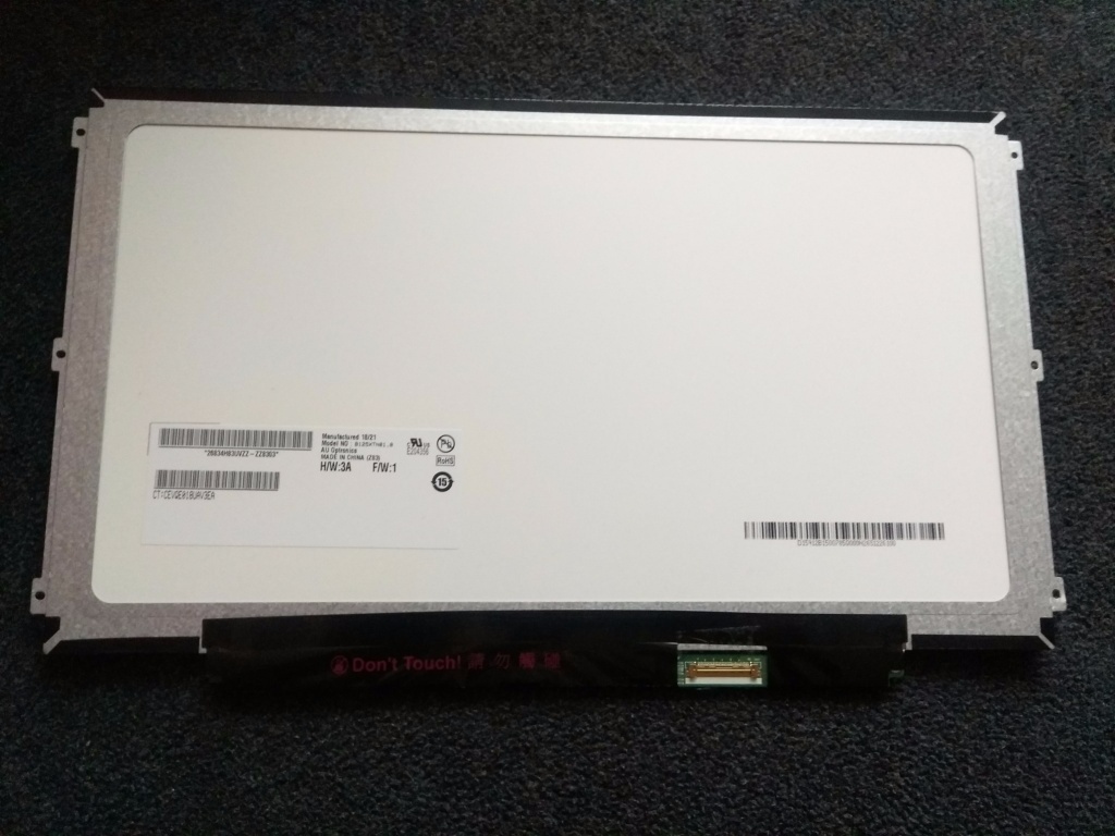predám 12,5" LED SLIM displej z notebooku , B125XTN01.0 - 2