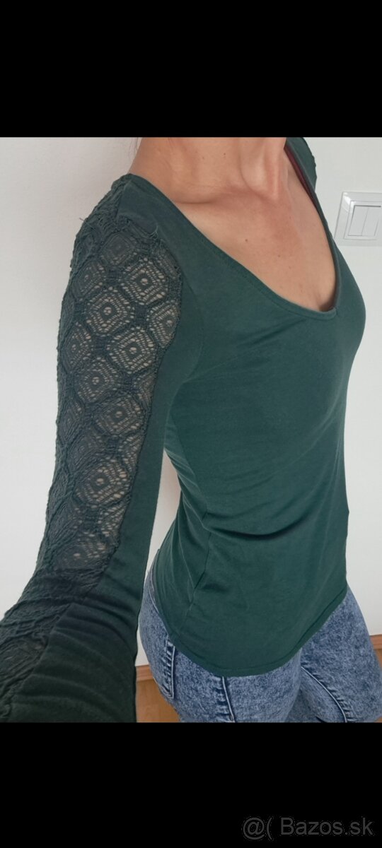 H&M nový top XS/S - 2