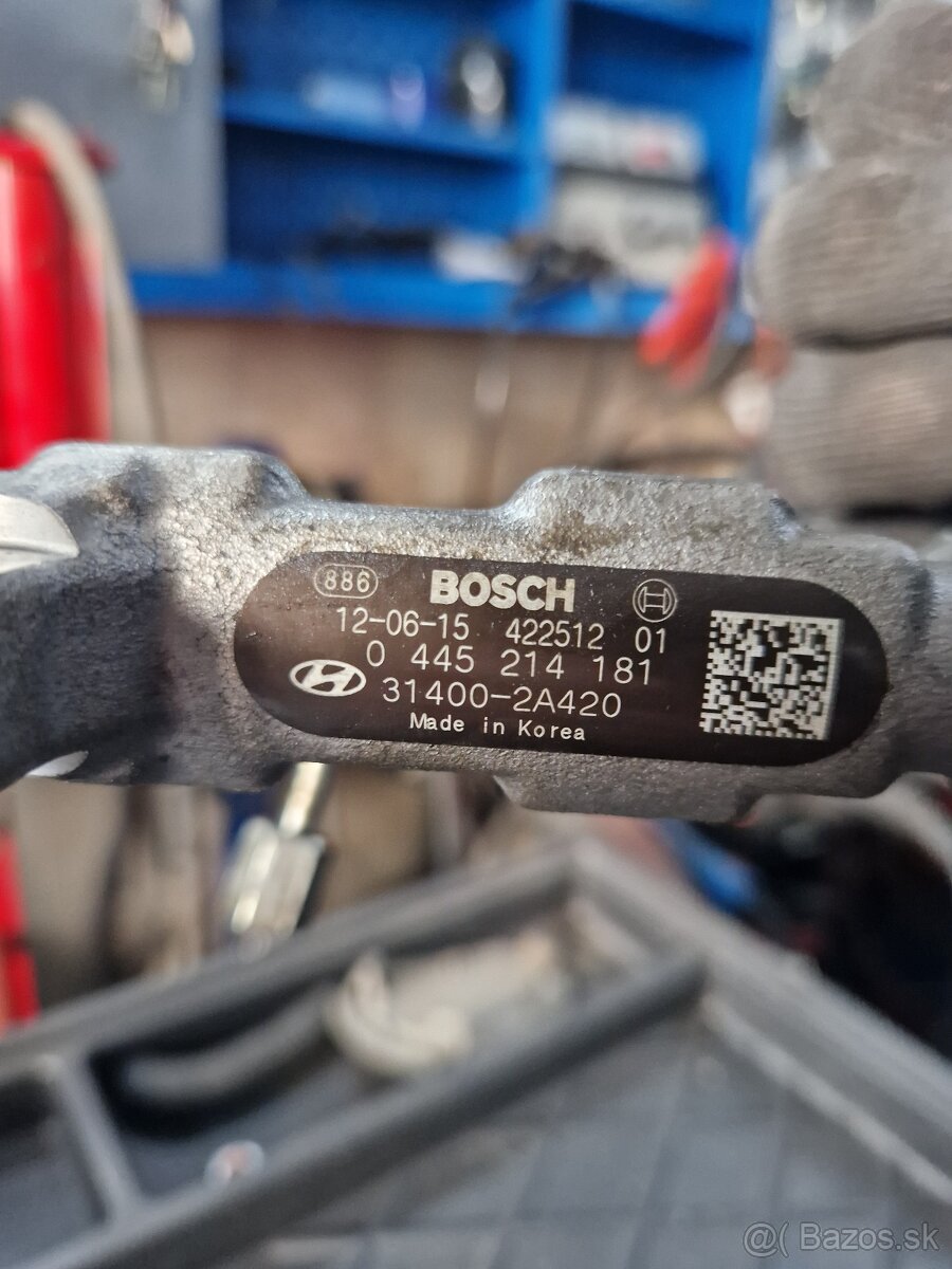 Hynudai Kia, palivová lišta 1.7 CRDI - 2