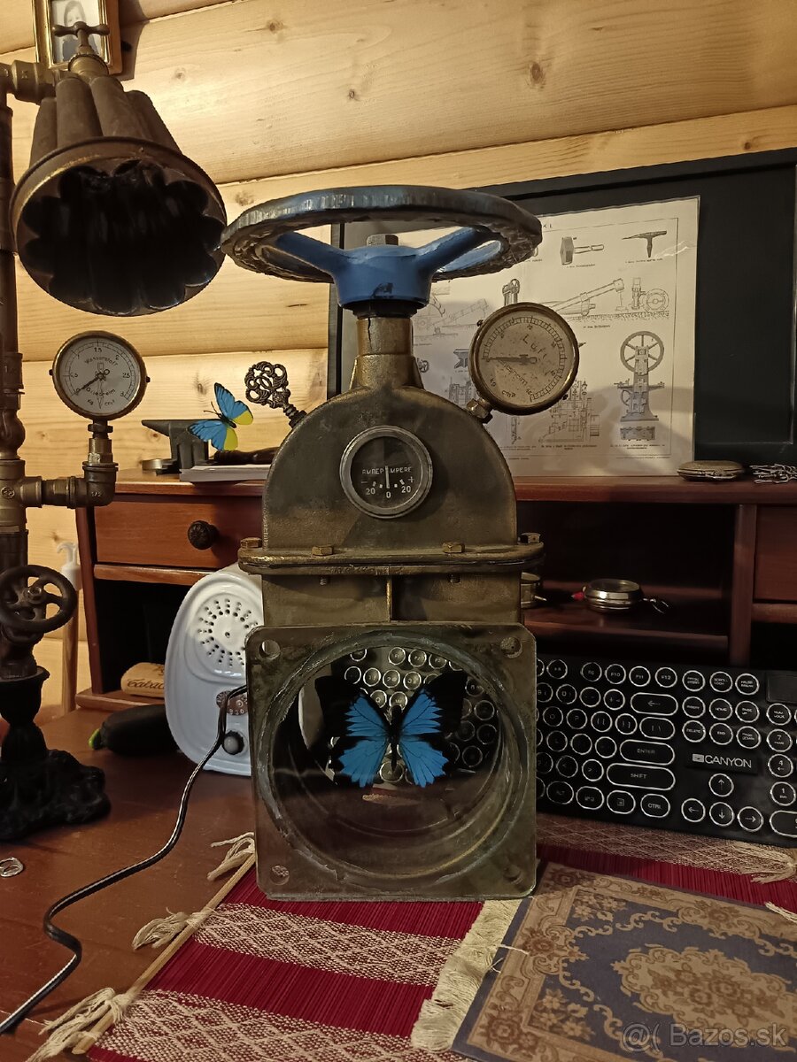 Nočná lampa stampunk - 2