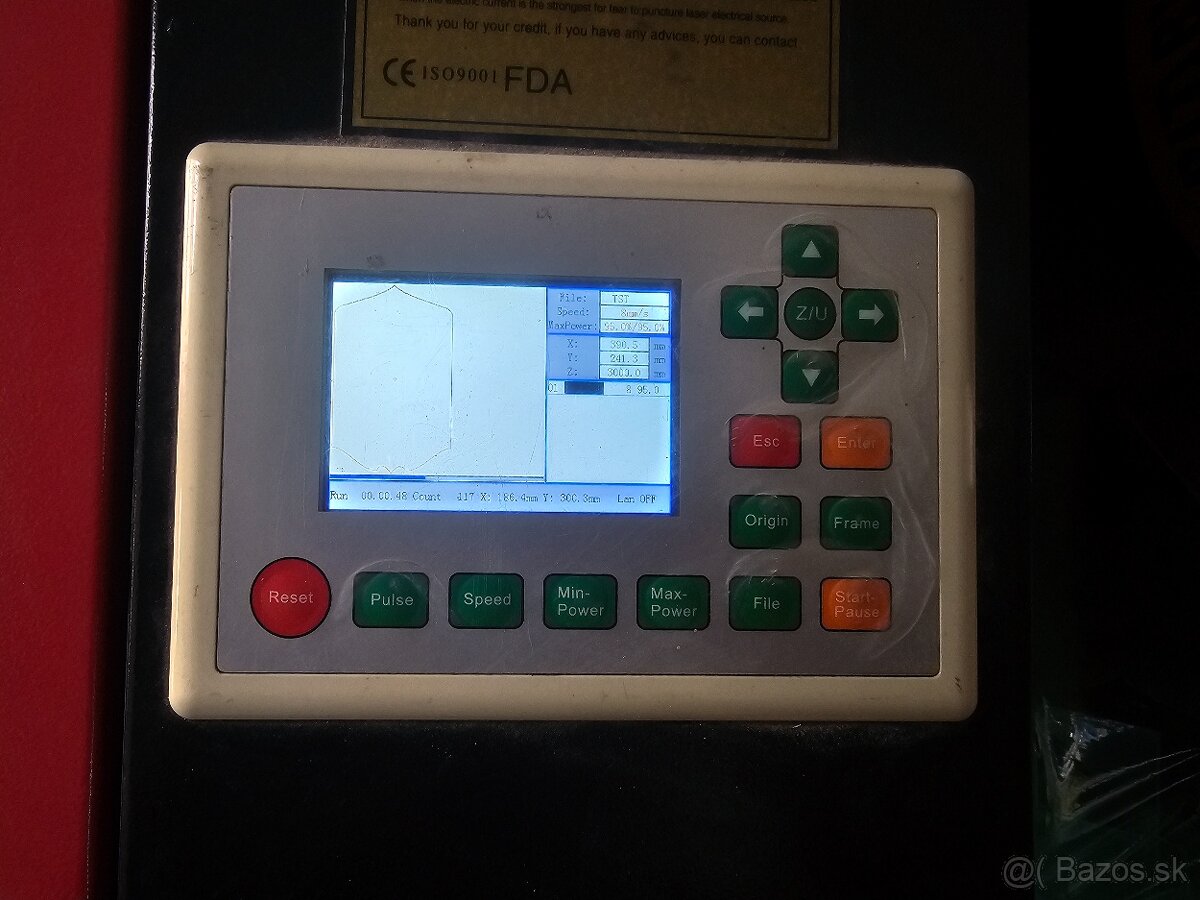CO2 laser 80w 60cm x 50cm - 2