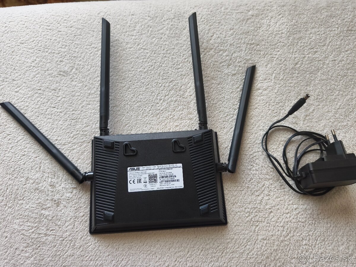 WiFi router Asus RT-AC1200 v2 Dvojpasmový 2.4GHz + 5GHz - 2
