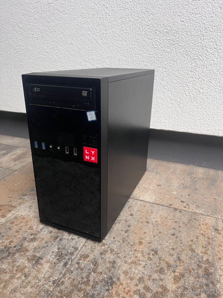 POČÍTAČ LYNX Intel Core i5-9400F 2,9GHz - 2