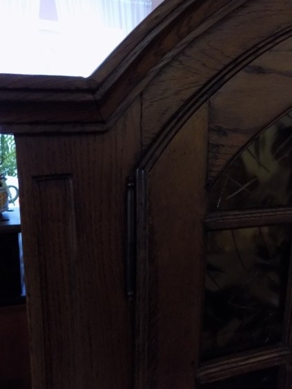 Vitrína - vidiecky príborník - 2