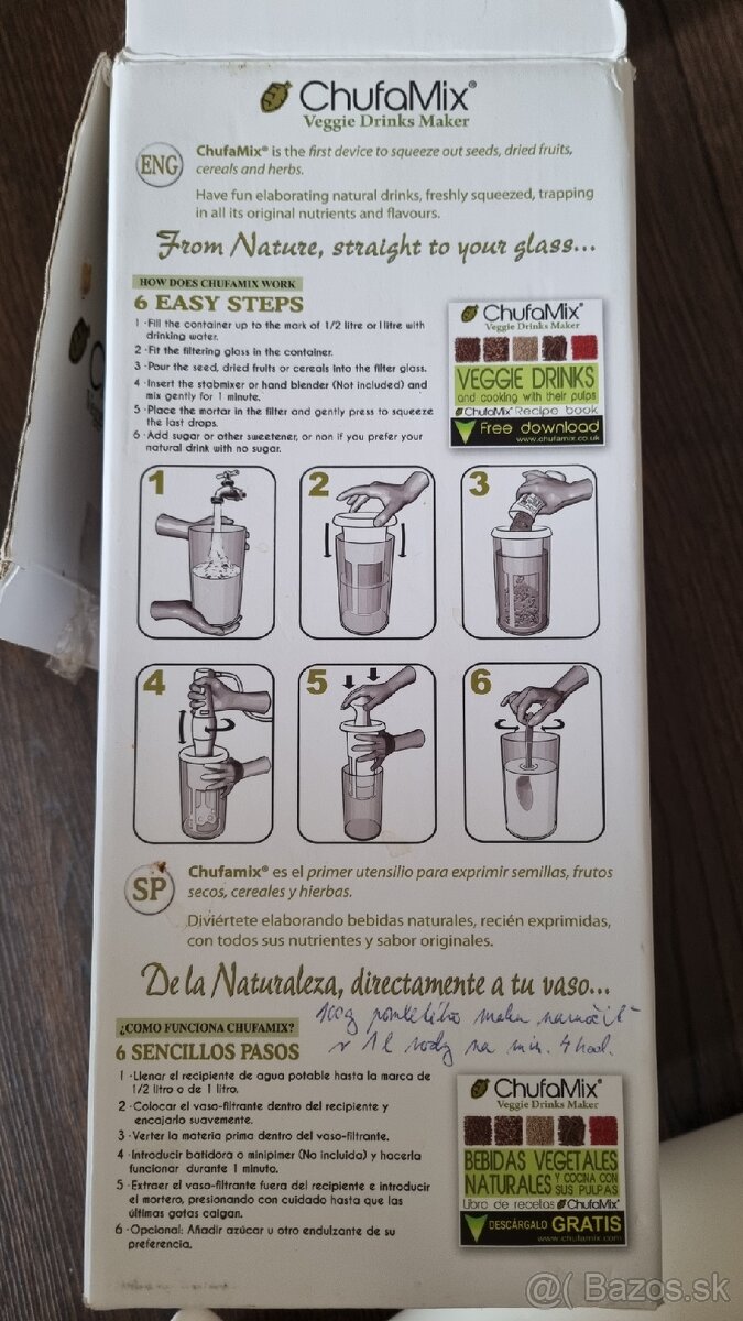 Predam ChufaMix na výrobu rastlinných mliek - 2