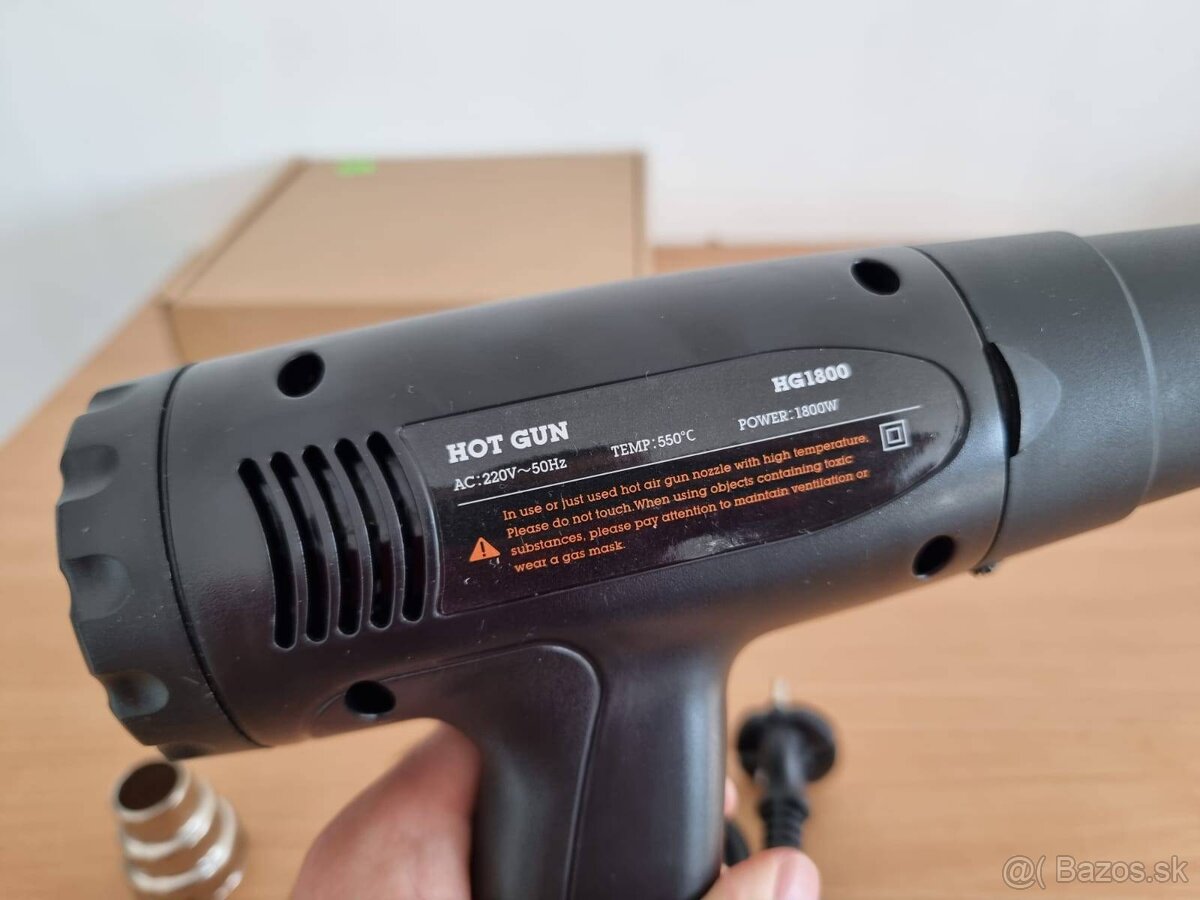 Na predaj nová teplovzušná pištoľ Hilda 1800W - 2