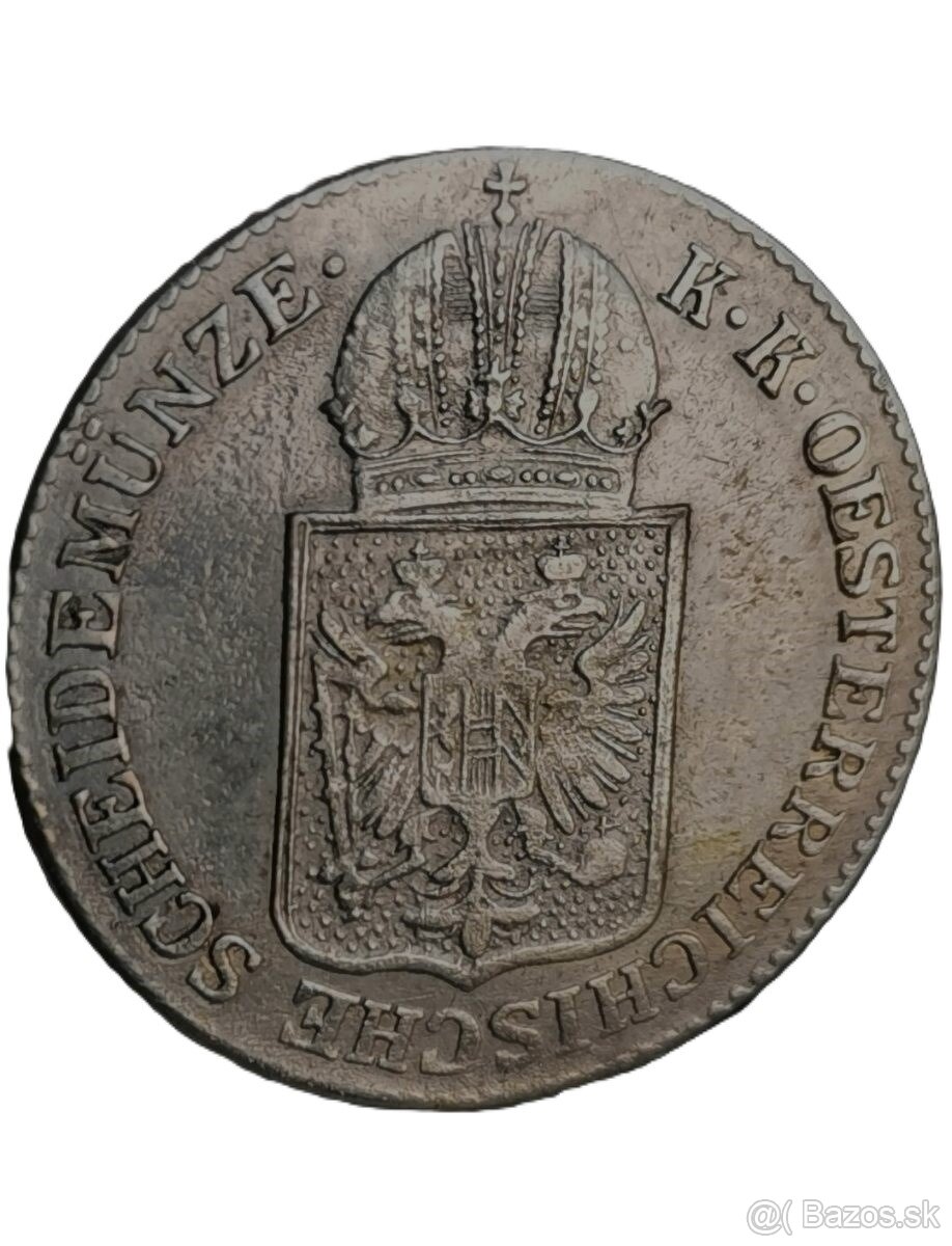 6 krejcar 1849 B-velmi vzácný. - 2