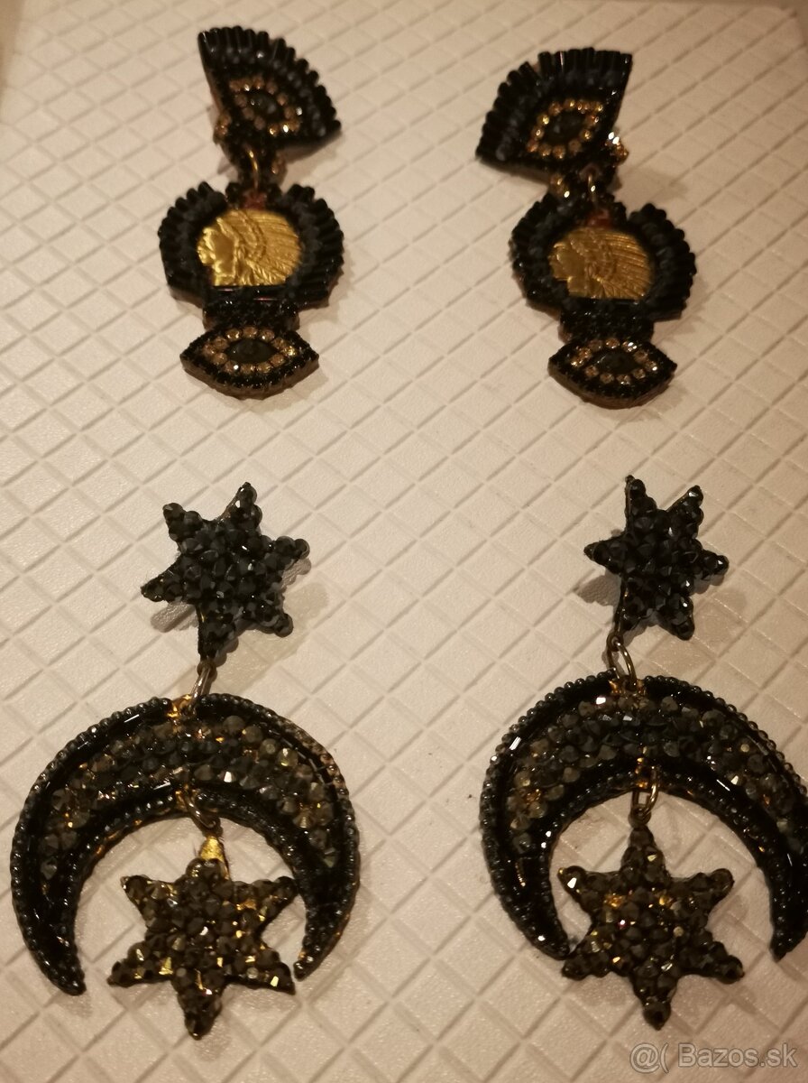 Náušnice Linda's dream black - 2