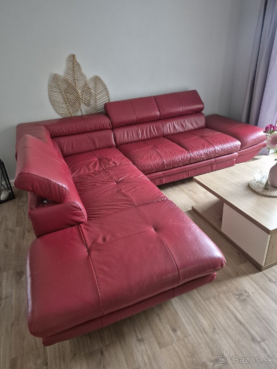 Kožený gauč - 2