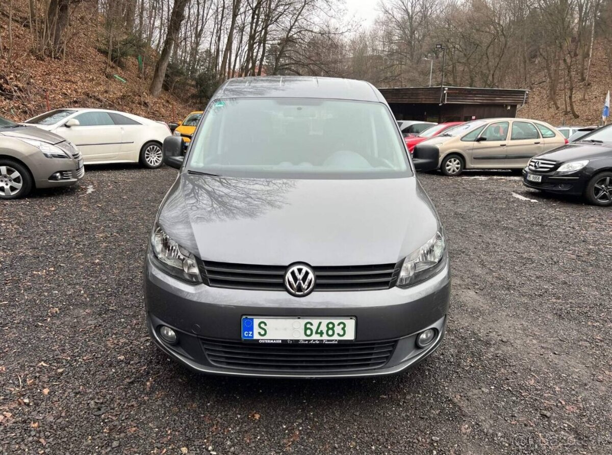 VW Caddy 1.2 TSI 77 kW 2x šoupačky 2011 klima serviska - 2